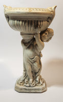 Cherub Child 9" Tall Ceramic Planter Ornament