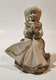 2006 Mindspring Studio Sarah's Angels Angel Girl Praying All Things are Possible 5" Tall Heavy Resin Figurine Missing Wings