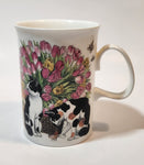 Dunoon Stoneware Sophisticats 4" Tall Stoneware Coffee Mug Cup