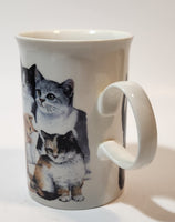 Dunoon Stoneware Cats' 4 1/4" Tall Coffee Mug Cup