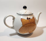 Arthur Wood Cat Themed Ceramic Teapot Made in England
