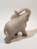 Grey Elephant Shaped 6" Tall Wax Candle