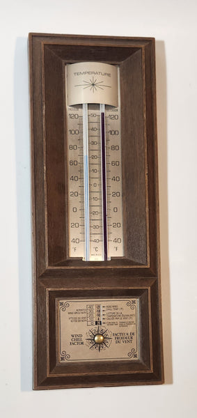 Vintage Thermometer Wood Thermometer Wooden Thermometer Indoor Thermometer  Outdoor Thermometer Wall Thermometer -  Denmark