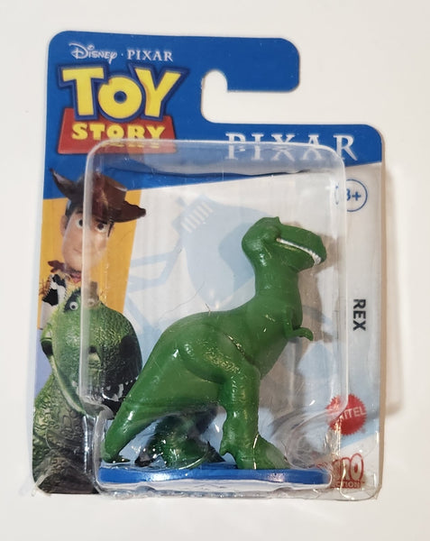 2020 Mattel Disney Pixar Toy Story Micro Action Rex 2 1/2" Tall Toy Figure New in Package
