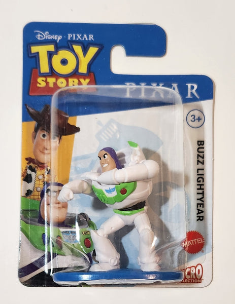 2020 Mattel Disney Pixar Toy Story Micro Action Buzz Lightyear 2 1/2" Tall Toy Figure New in Package