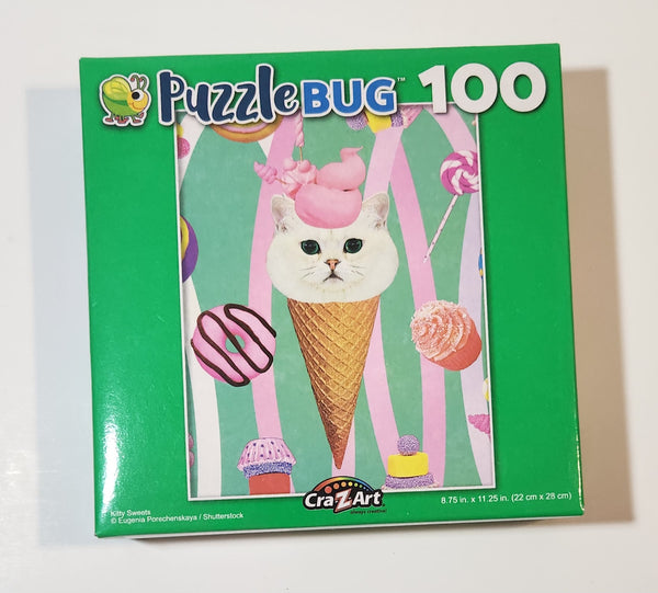2021 Cra-Z-Art Kitty Sweets Puzzle Bug 100 Piece Puzzle New in Box