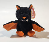 2010 Ty Halloween Beanies Swoop Bat 3 1/2" Plush Toy
