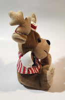 Coca Cola Bean Bag Collection Reindeer Holding a Bottle 7" Stuffed Toy Plush New with Tags