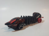 2014 Hot Wheels Mutant Machines Scorpedo Black and Red Die Cast Toy Car Vehicle