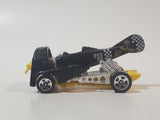 1998 Hot Wheels Flyin' Aces Dog Fighter Black Die Cast Airplane Style Toy Car Vehicle