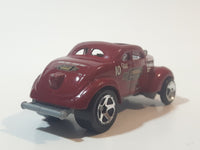 2010 Hot Wheels HW Performance Pass'n Gasser Dark Red Die Cast Toy Race Car Vehicle