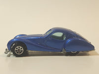 1995 Hot Wheels Pearl Driver Talbot Lago Metalflake Blue Die Cast Toy Car Vehicle