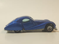 1995 Hot Wheels Pearl Driver Talbot Lago Metalflake Blue Die Cast Toy Car Vehicle