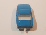 Vintage 1971 Lesney Matchbox Series No. 14 Iso Grifo Light Blue Die Cast Toy Car Vehicle with Opening Doors