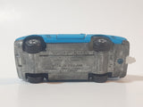 Vintage 1971 Lesney Matchbox Series No. 14 Iso Grifo Light Blue Die Cast Toy Car Vehicle with Opening Doors