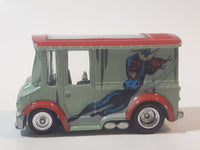 2017 Hot Wheels Pop Culture: Women of Marvel Bread Box Sea Foam Green Die Cast Toy Car Vehicle