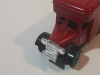 Coca Cola Coke Delivery Truck Red Pull Back Die Cast Toy Car Vehicle