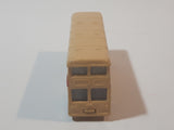 Persaud No. 1003 London Bus Berlin ist eine Reise wert' Double Decker Beige Brown Die Cast Toy Car Vehicle