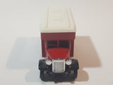 1980s Lledo Promotional Model 1934 Dennis Van Truck Air Canada Red Die Cast Toy Car Vehicle