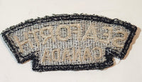 Vintage Seaforth Highlanders Canada Embroidered Fabric Shoulder Patch