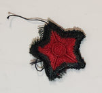 Red Star Army Military Embroidered Fabric Patch