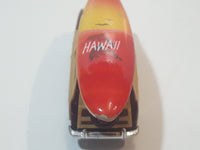 Kinsmart 1940 Ford Woody with Hawaii Surfboard 1:82 Scale Pull Back Plastic Toy Car Vehicle