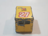 1998 Matchbox To The Rescue 1996 Ford Ambulance Yellow Die Cast Toy Car Vehicle