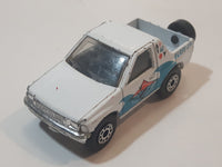 1999 Matchbox Beach Isuzu Amigo White 1:57 Scale Die Cast Toy Car Vehicle