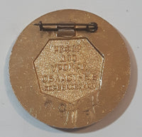 USSR Badge 3rd Place Basin Council DSO Burevestnik III Mecto Enamel Metal Lapel Pin