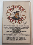 Player's Navy Cut Cigarettes The Original Nottingham Castle Metal Framed Advertising Mirror Tobacciana Collectible