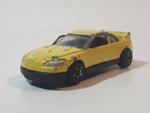 Motor Max No. 6071 Yellow Die Cast Toy Car Vehicle