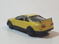 Motor Max No. 6071 Yellow Die Cast Toy Car Vehicle
