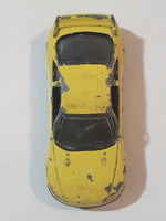 Motor Max No. 6071 Yellow Die Cast Toy Car Vehicle