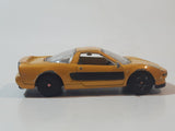 Motor Max No. 6060 Honda Acura NSX Yellow Die Cast Toy Car Vehicle