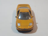 Motor Max No. 6060 Honda Acura NSX Yellow Die Cast Toy Car Vehicle