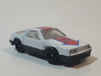 Unknown Brand Dodge Daytona Turbo Z Chrysler Laser White Die Cast Toy Car Vehicle