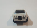 Vintage 1980 Kidco Key Cars Corvette White Plastic Body Die Cast Toy Car Vehicle