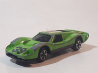 Vintage Uniborn Ford MK IV #39 Green Die Cast Toy Race Car Vehicle - Made in Hong Kong