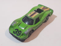 Vintage Uniborn Ford MK IV #39 Green Die Cast Toy Race Car Vehicle - Made in Hong Kong