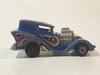 Vintage 1981 Kenner Fast 111's Street Boss Blue Die Cast Toy Car Vehicle Made in Hong Kong