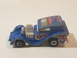 Vintage 1981 Kenner Fast 111's Street Boss Blue Die Cast Toy Car Vehicle Made in Hong Kong