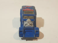 Vintage 1981 Kenner Fast 111's Street Boss Blue Die Cast Toy Car Vehicle Made in Hong Kong