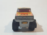 1983 Matchbox Superfast Open Back Truck 4x4 #24 Yellow Die Cast Toy Car Vehicle Made in Thailand