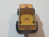 1983 Matchbox Superfast Open Back Truck 4x4 #24 Yellow Die Cast Toy Car Vehicle Made in Thailand