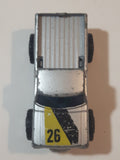 1982 Matchbox 4x4 Mini Pick Up Truck Big Foot #26 Silver Die Cast Toy Car Vehicle