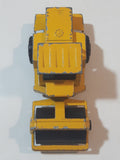 Majorette No. 226 Steam Roller Yellow Die Cast Toy Car Road Construction Equipment Vehicle