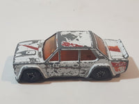1982 Matchbox Fiat Abarth White 1:53 Scale Die Cast Toy Car Vehicle Made in England