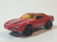 Majorette No. 248 Pontiac Firebird Trans Am Red 1/62 Scale Die Cast Toy Car Vehicle with Opening Hood