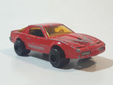 Majorette No. 248 Pontiac Firebird Trans Am Red 1/62 Scale Die Cast Toy Car Vehicle with Opening Hood