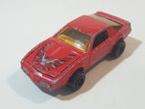 Majorette No. 248 Pontiac Firebird Trans Am Red 1/62 Scale Die Cast Toy Car Vehicle with Opening Hood